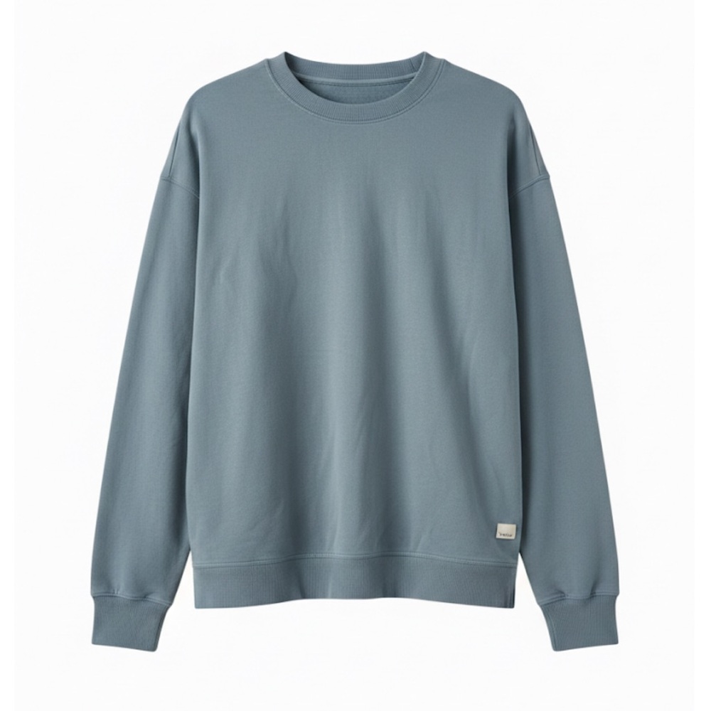 Vuori Smoke Blue Women’s Crewneck Pullover Small